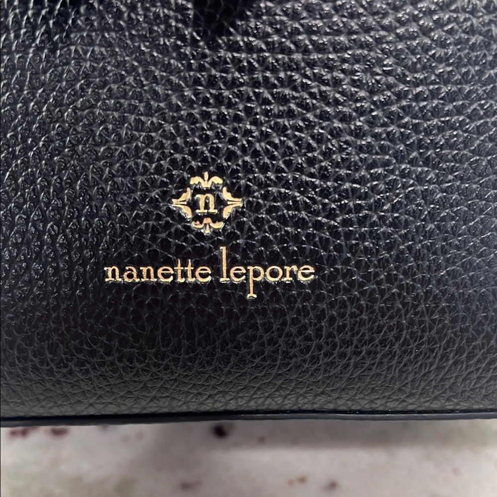 Nanette Lepore Loraine Crossbody Drawstring Bucket - Picture 3 of 7